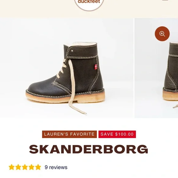 Womens Duckfeet Olive Leather Boots Euro 41 - Picture 7 of 12